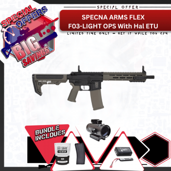 Specna Arms SA-F03 FLEX™ Light Ops Gen.2 Hal Etu Bundle Deal
